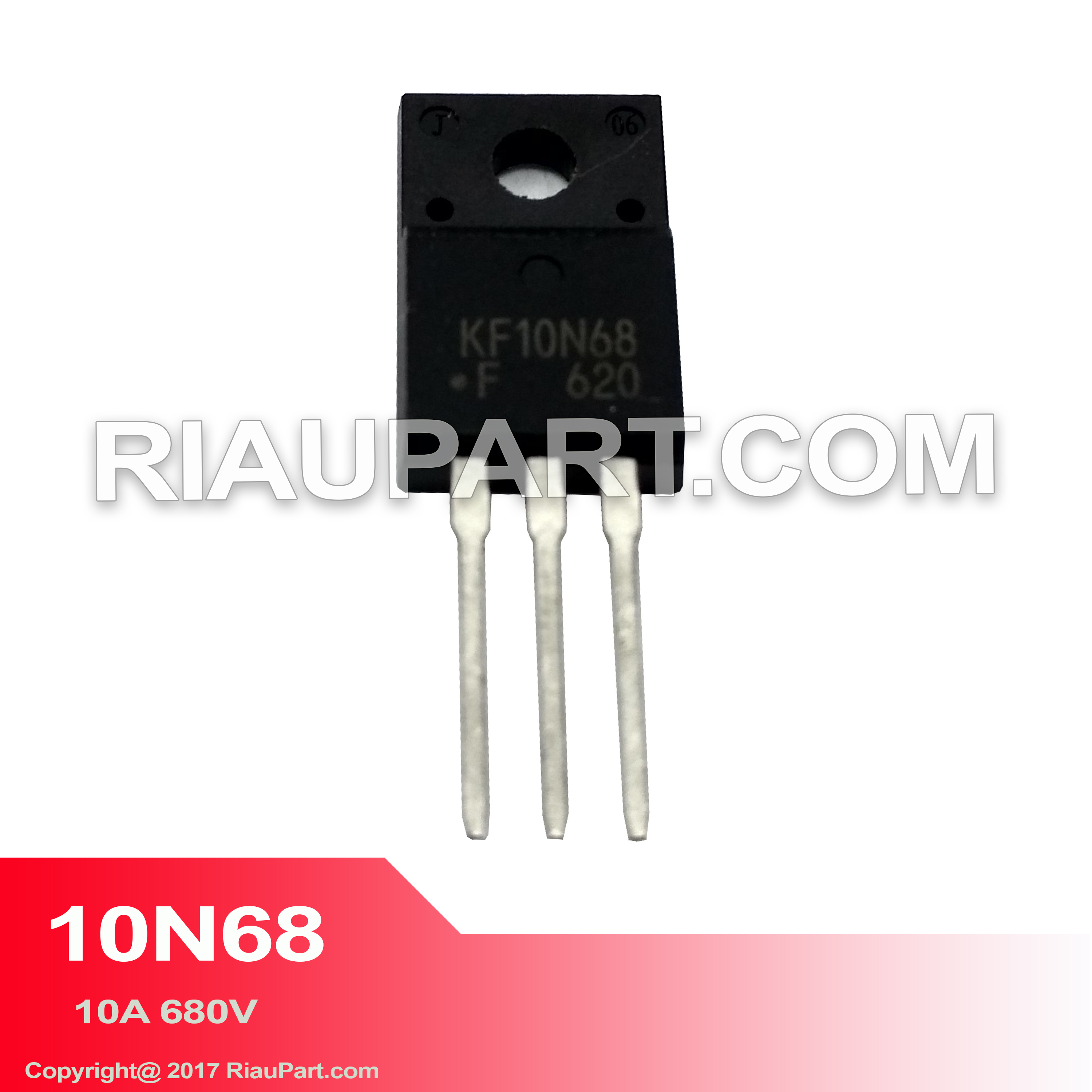 ORIGINAL IC KF10N68 10N68 10A 680V N-CHANEL MOSFET - RiauPart.com