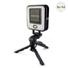 LAMPU MINI STUDIO KAMERA DIFFUSER SOLAR CELL CHARGING DUA MODE CAHAYA